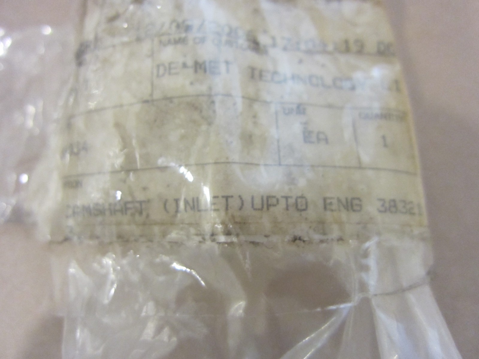 Ferrari 355 LH Intake Camshaft (NEW)  Part# 158034