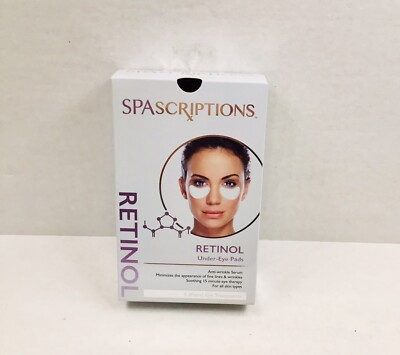 NIB Spascriptions Retinol Under Eye Pads-5pack
