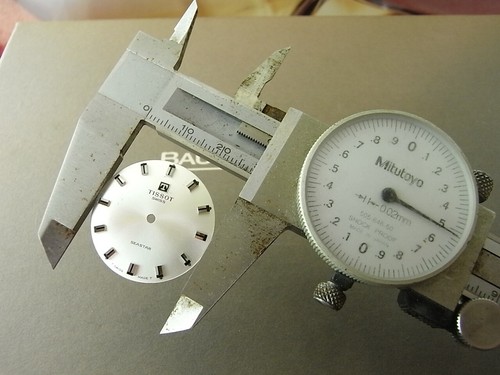 OLD UNUSED TISSOT SEASTAR WINDING WATCH DIAL 28.5MM - Picture 14 of 14