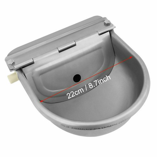 Stainless Water Trough Bowl Automatic Drinking For Dog Horse Chicken Auto Fill - Picture 11 of 15