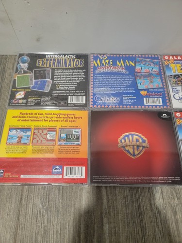 12Rare CD EGames, Collection of Galaxy of Arcade Tetrimania, 3D Maze Man, Disney - Picture 5 of 49