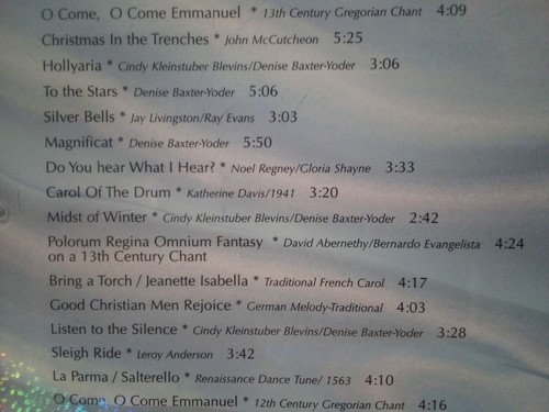 (2-1143) "PUDDINGSTONE: SLEIGH RIDE" CD / PRE-HEARD / HOLIDAY / CHRISTMAS / 2009 - Picture 6 of 12