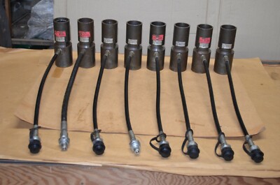 Eight 15 Ton Hydraulic Bolt /Stud Tensioner Type- PDV 1120 Sweeden ABB Assist AB