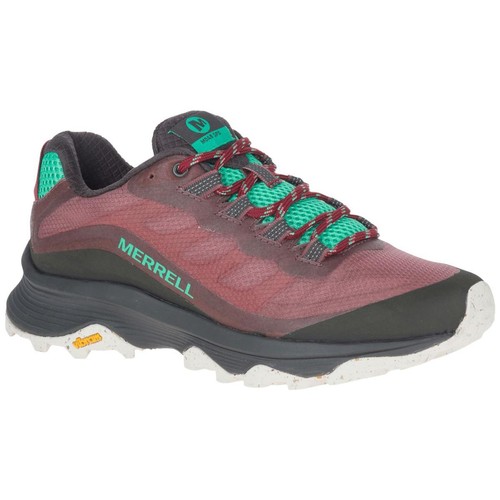 Merrell Moab Speed Women's Purple Outdoor Trekking Trail Running Shoes - Picture 2 of 8