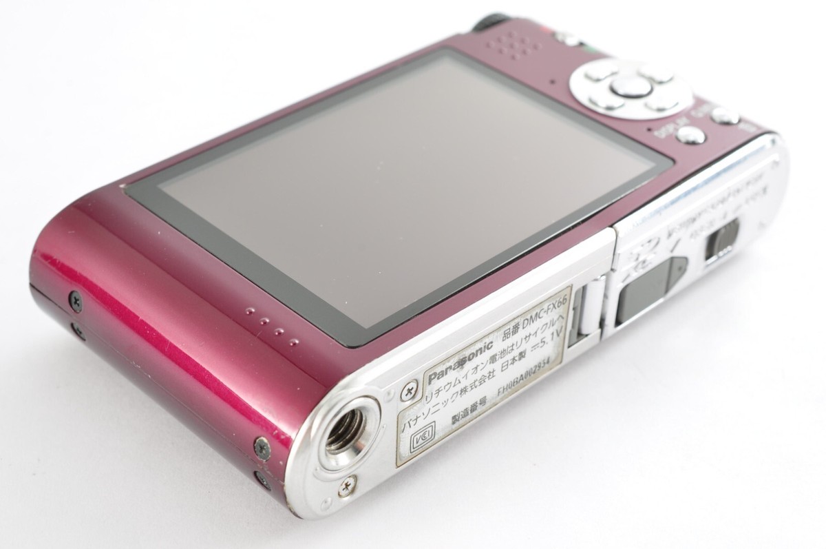 Panasonic LUMIX DMC-FX66　ピンク Panasonic Lumix DMC-FX66 Japanese Only [Exc+4] From Japan