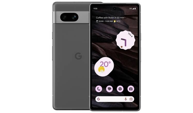 Google Pixel 7a 5G 128GB - CHARCOAL BLACK - Unlocked - FREE Next