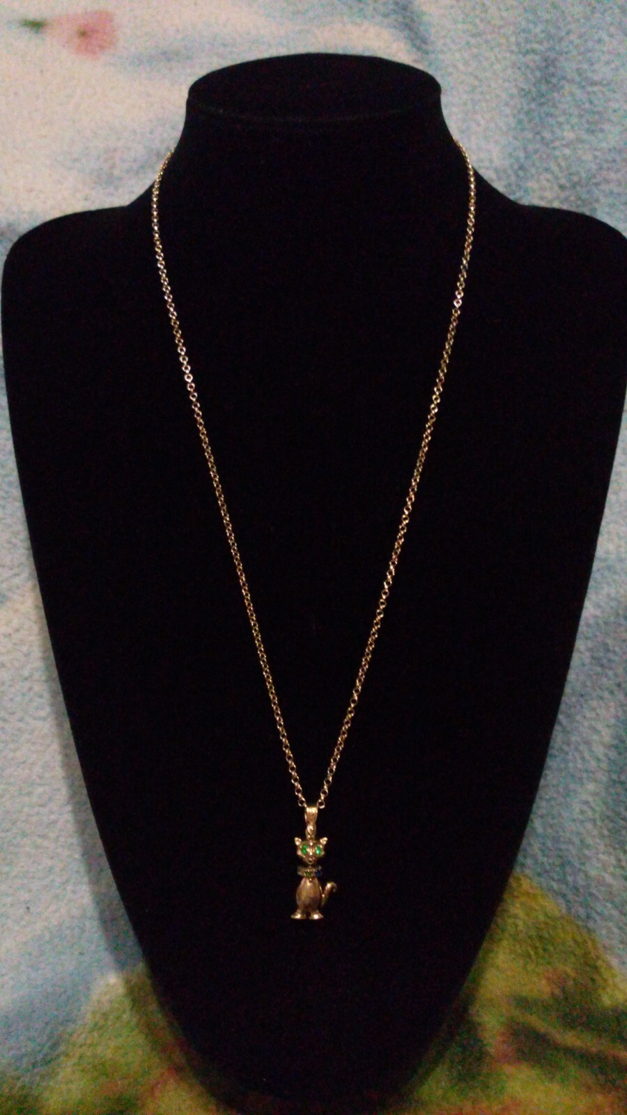 9ct Solid Gold DIA/Ruby/Emerald & Sapphire ARTICU… - image 3