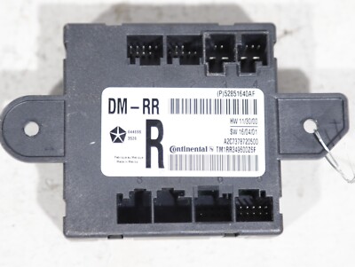 2017-20 MASERATI LEVANTE REAR RIGHT SIDE DOOR COMPUTER CONTROL MODULE UNIT OEM 