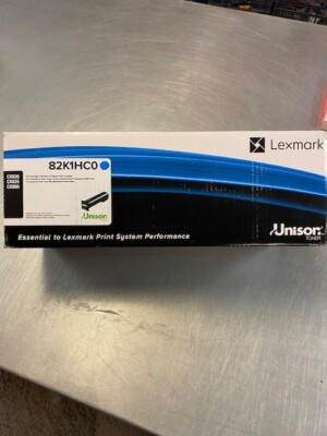 Lexmark Rückgabe-Tonerkassette mit hoher Reichweite Cyan 82K1HC0 - NEU