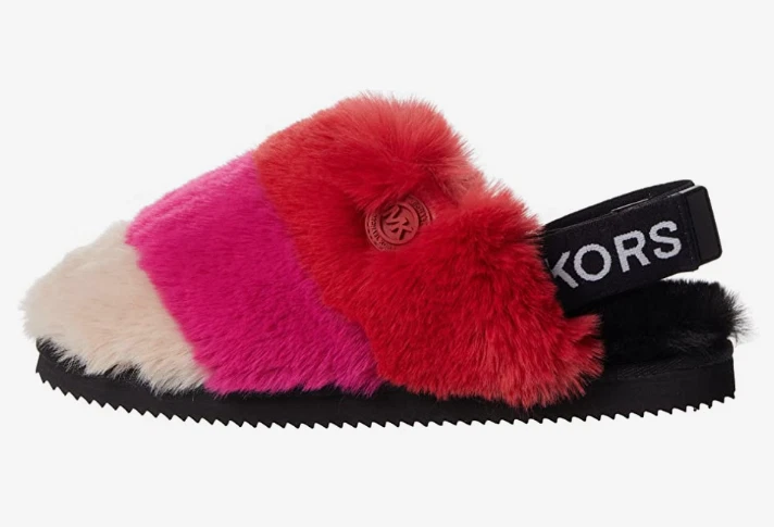 Michael kors fur slippers 2025