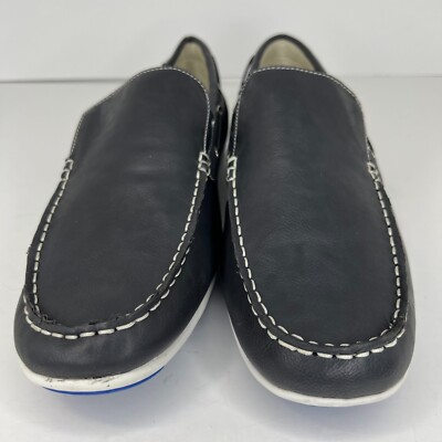 Gbx Mens 134893 Ludlam Black Fabric Moc Toe Slip On Size 13M  display picture 3