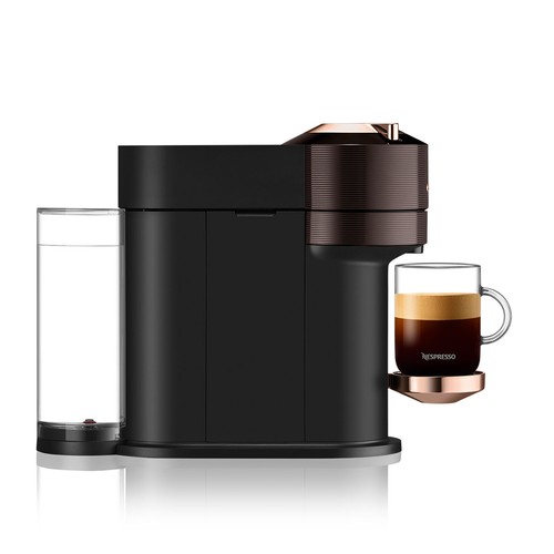 Nespresso Relove Vertuo Next Premium Rich Brown Kapselmaschine Aeroccino 3 - Bild 10 von 12