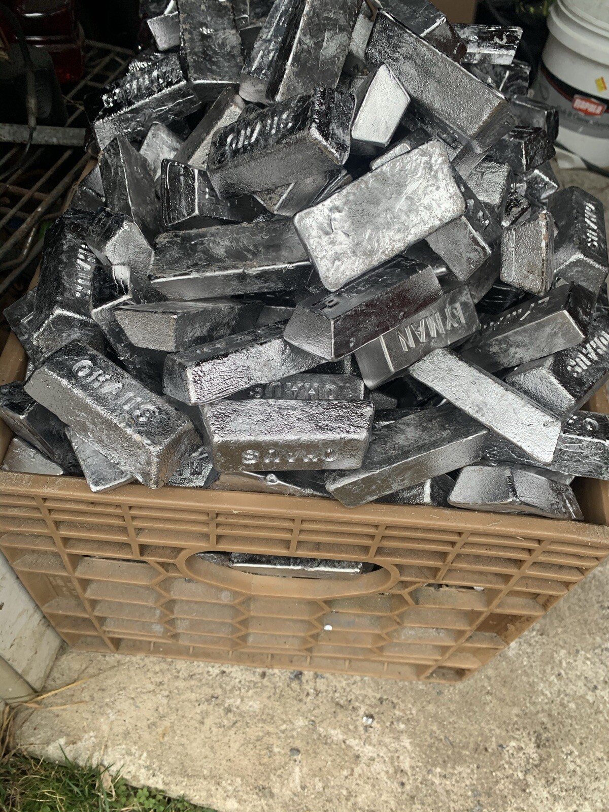 34lbs Fluxed 1lb Ingots Soft Lead Weights Sinkers Jigs Bullets Fishing