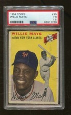 Vintage Willie Mays Baseball Card Timeline: 1951-1974 34