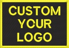 CUSTOM YOUR LOGO PERSONALIZED TAG EMBROIDERED PATCH iron-on