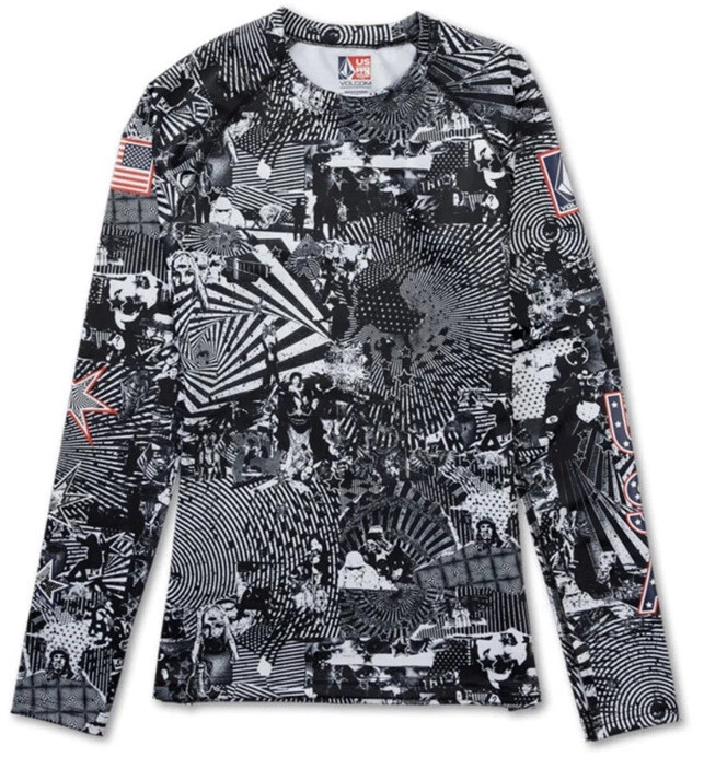 Volcom Women's Usst Base Top Baselayer Thermal Shirt Large L New In Package NWT - Image 2 of 4