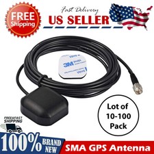 Lot of 10-100PC	 External GPS Antenna SMA Male Plug Active Aerial for Navigation