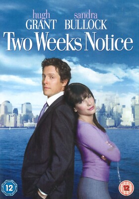 未開封 DVD TWO WEEKS Two Weeks Notice 7321900234184 With Sandra Bullock DVD Region 2