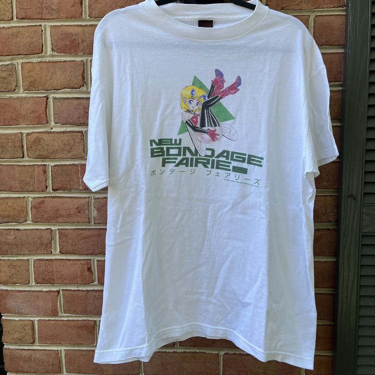 Rare VTG 1997 New Bondige Fairies T-shirt Sz XL Anime comix Rare VTG 1997 New Bondige Fairies T-shirt Sz XL Anime comix