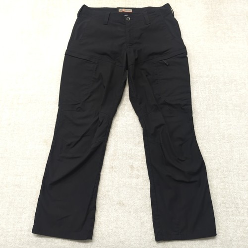 511 Tactical Apex Pants Mens 36x30 Black Canvas Cargo Flex-Tac Stretch Military