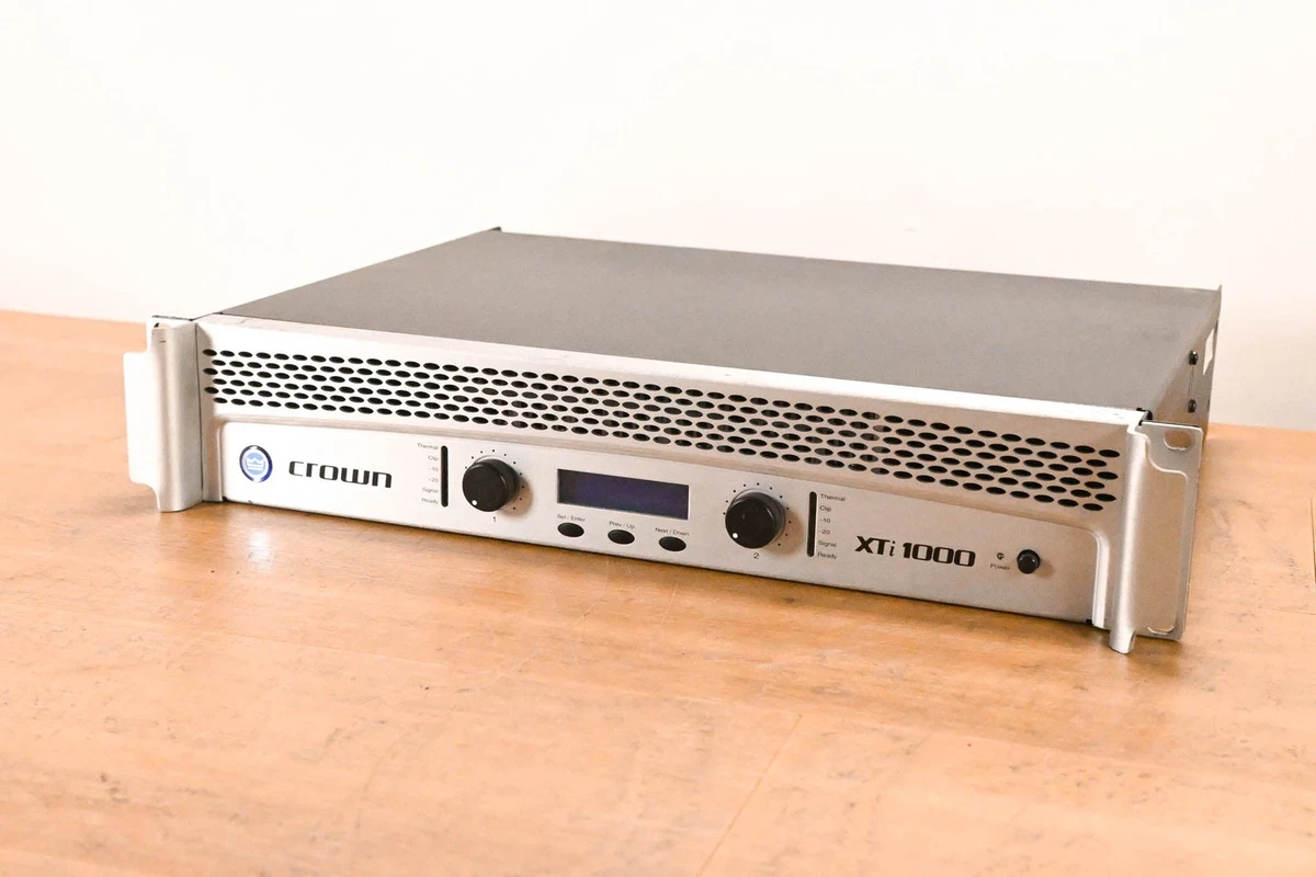 ブ*ド様 Crown XTi1000 Power Amp Crown XTi 1000 Power Amplifier | Musician's Friend