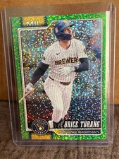 2026 topps series 1 celebration Brice turang green confetti