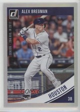2018 Donruss Stat Line Season /284 Alex Bregman (White Uniform Tan Bat) #162 o7m