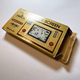NINTENDO GAME AND & WATCH Parachute Wide Screen1981 Direct From Japan with box