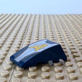 LEGO Agents: Swipe's Cycle Hood, Dark Blue Wedge 4 x 4, 47753, 8967 GETAWAY 2009