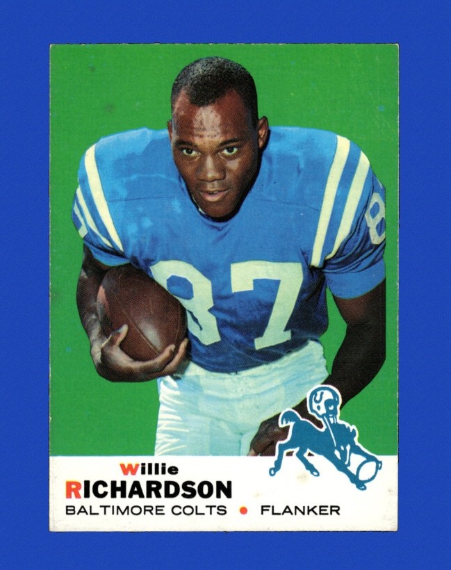 1969 Topps Set-Break #  5 Willie Richardson EX-EXMINT *GMCARDS*