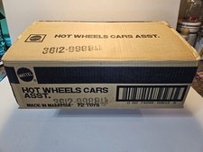 NOS 1 Case 75 Count 1991 Hot Wheels Assorted Pieces