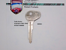 Key Blank For Bmw 1502 - 1600 - 1602 - 1800 - 1802 - 2000 -2002 Ign.door Bmw1