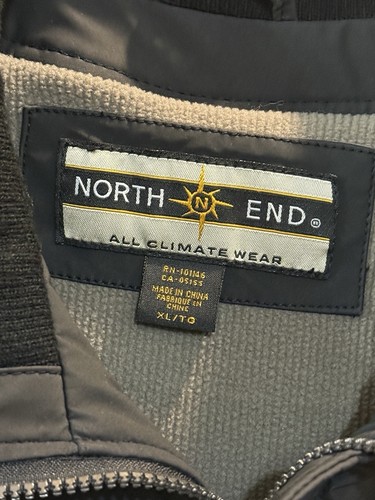 North End All Climate Wear Jacket Men’s XL Olympics Partner GE Black Lined - Picture 4 of 6