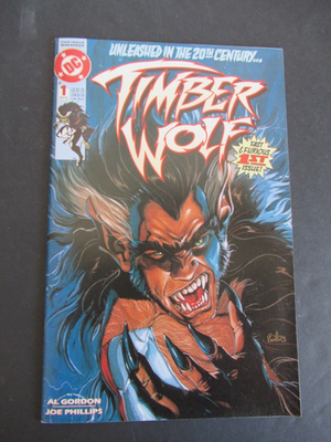 #ad TIMBER WOLF #1 COMIC NOV 1992 DC $60.00