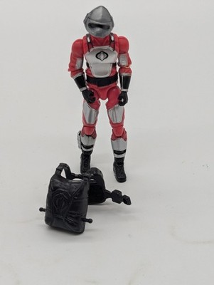 GI Joe 25th Anniversary Cobra AVAC Firebat Pilot 3.75'' Figure 2008 Hasbro V2