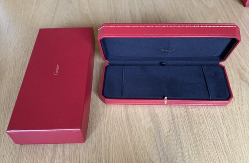 Genuine Cartier Bracelet / Necklace Box CRCO000490 Complete W/ Outer Box