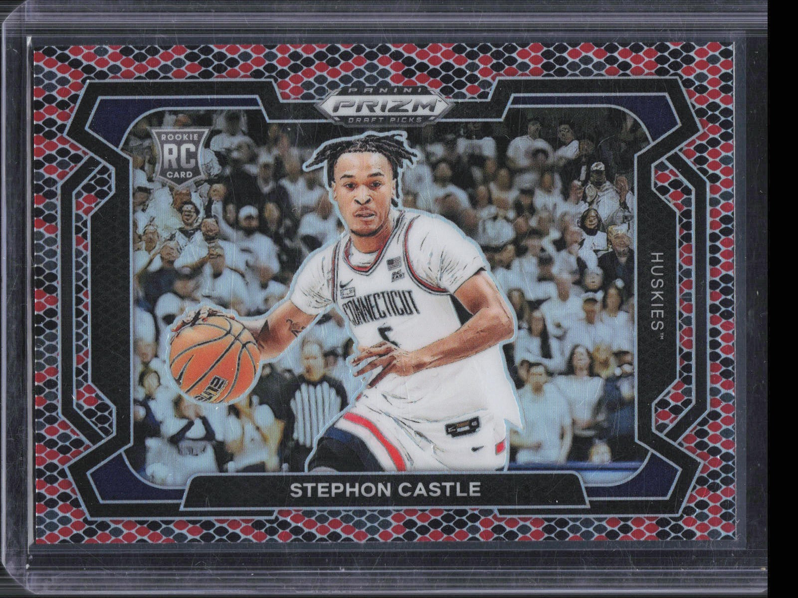 2024 Panini Prizm Draft Stephon Castle #17 Rookie Variation Snakeskin Venom SSP