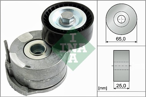 Fits Ford Mondeo Kuga S-Max Galaxy 2.0 dCi + Other Models INA Tensioner Pulley - Picture 2 of 3