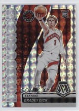 2023-24 Panini Mosaic Introductions Mosaic Prizm Gradey Dick #6 2l4