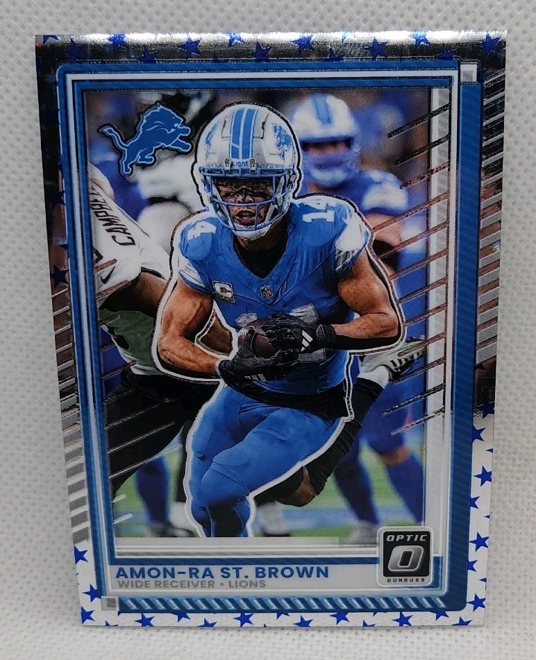 2025 Panini Donruss Optic - Amon-Ra St. Brown #63 Stars Prizm