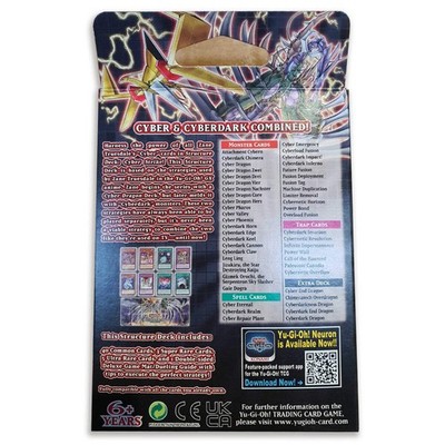 yugioh cyber strike structure deck card list Complete Custom for Yu-Gi-Oh! GX Master the forbidden Fusion arts that combine fierce Dragon and Machine monsters with Structure Deck THE NEW $30 COMPETITIVE CYBERDARK