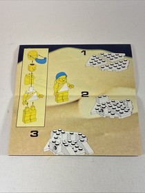 Vintage Legoland 6848 Space Strategic Pursuer Complete w / Manual