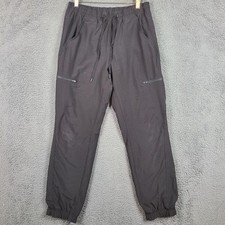 Eddie Bauer Women  s 6 Black Jogger Pants Fleece Lined Cargo Hiking Gorpcore