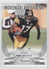 2010 Playoff Prestige Rookie Review Mike Wallace #14 0a1