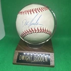 Dwight Doc Gooden Autographed Baseball With COA