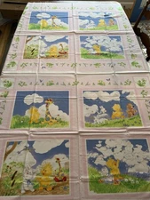 2003 Little Suzy’s Zoo - Fabric Panels - 66” X 40” - Two Panels Attached