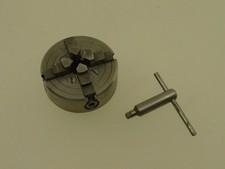 Unimat DB/SL 4-Jaw Chuck with Key Excellent Condition