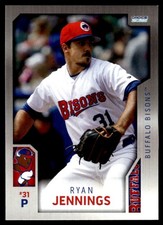 2025 Ryan Jennings MiLB Minor League Rookie Buffalo Bisons