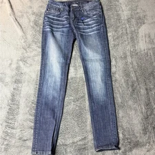 Vigoss Chelsea Skinny Jeans Womens Size 26 Dark Wash Denim