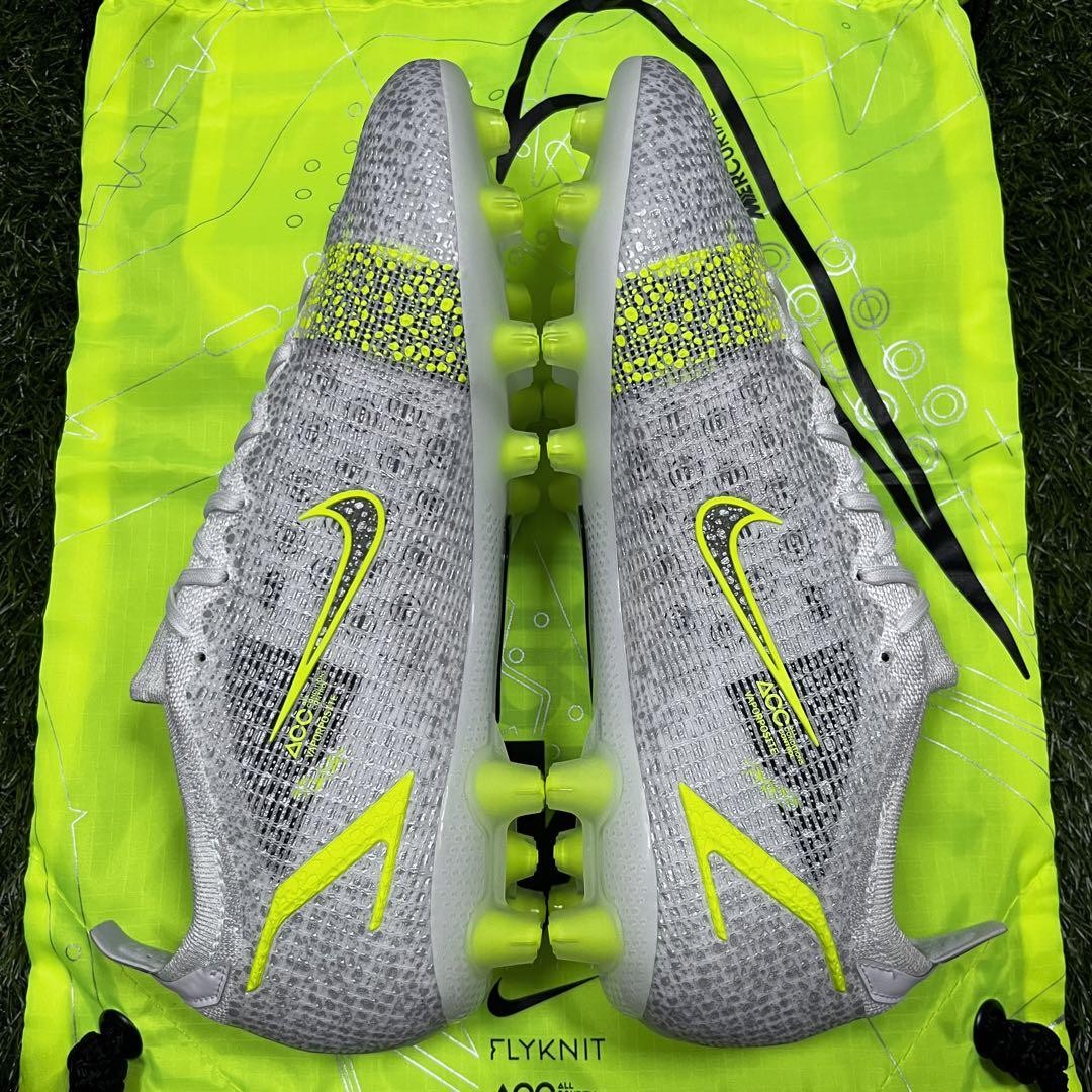 シューズ NIKE Mercurial Vapor 14 Elite HG 26cm Nike Mercurial Vapor 14 Elite HG Volt Black Bright Crimson
